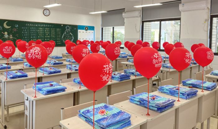 郑州尚美中学喜迎2023级高一新生报到